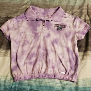 Brand new Justice crop polo